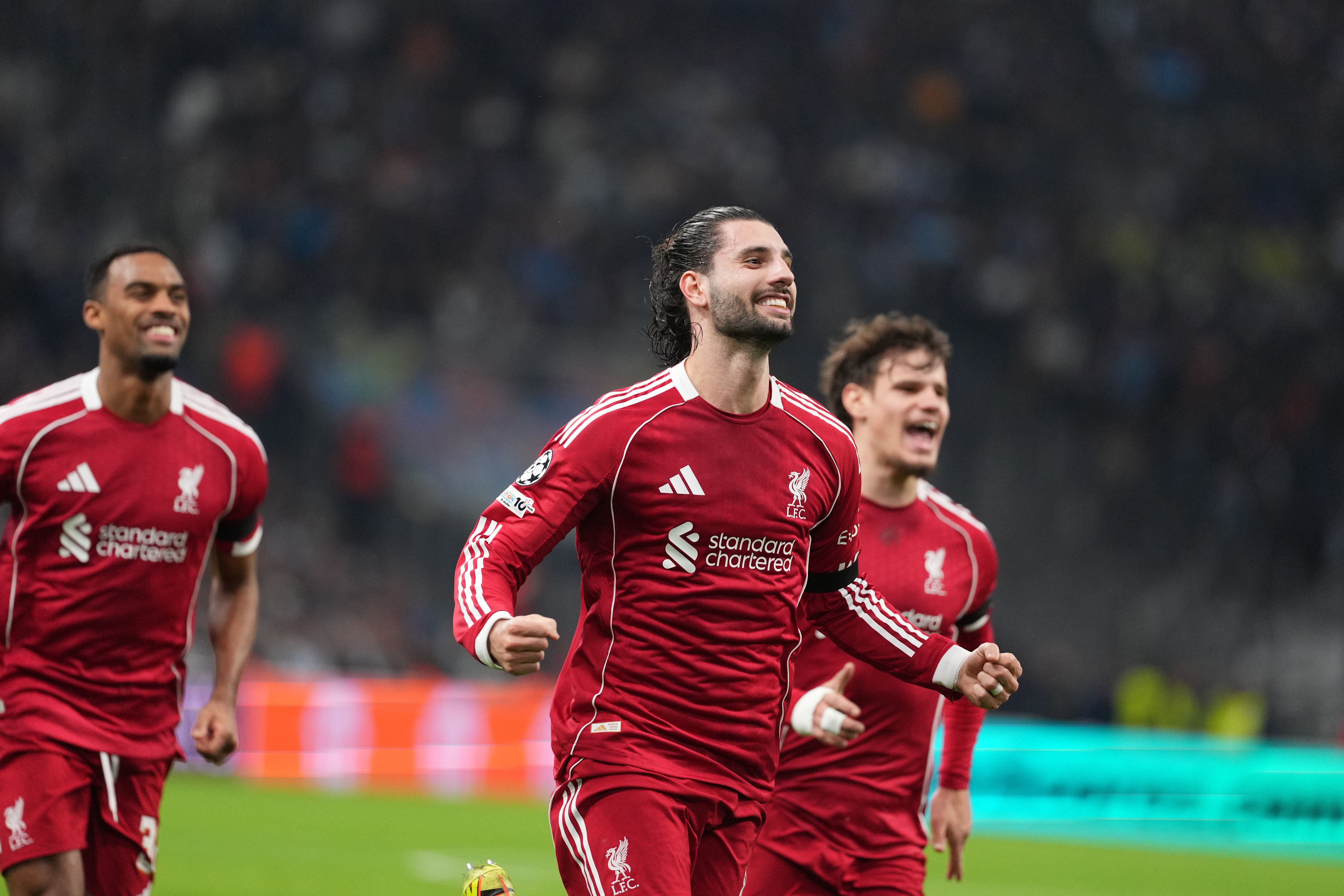 开云-索博斯洛伊若下场进球，将成为利物浦第六位连续四场欧战进球球员